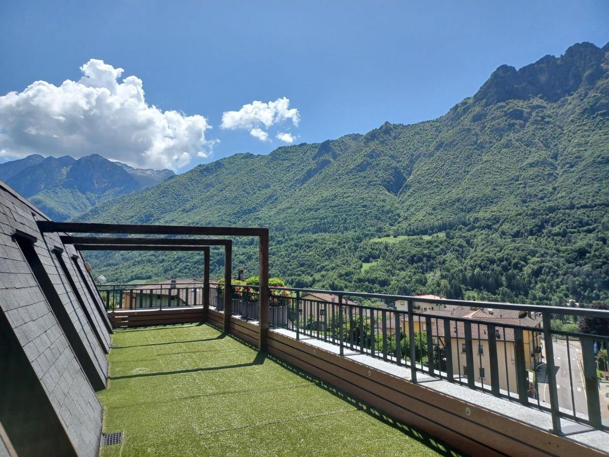Appartement Savoia Terrace With Mountain View à Taceno Extérieur photo