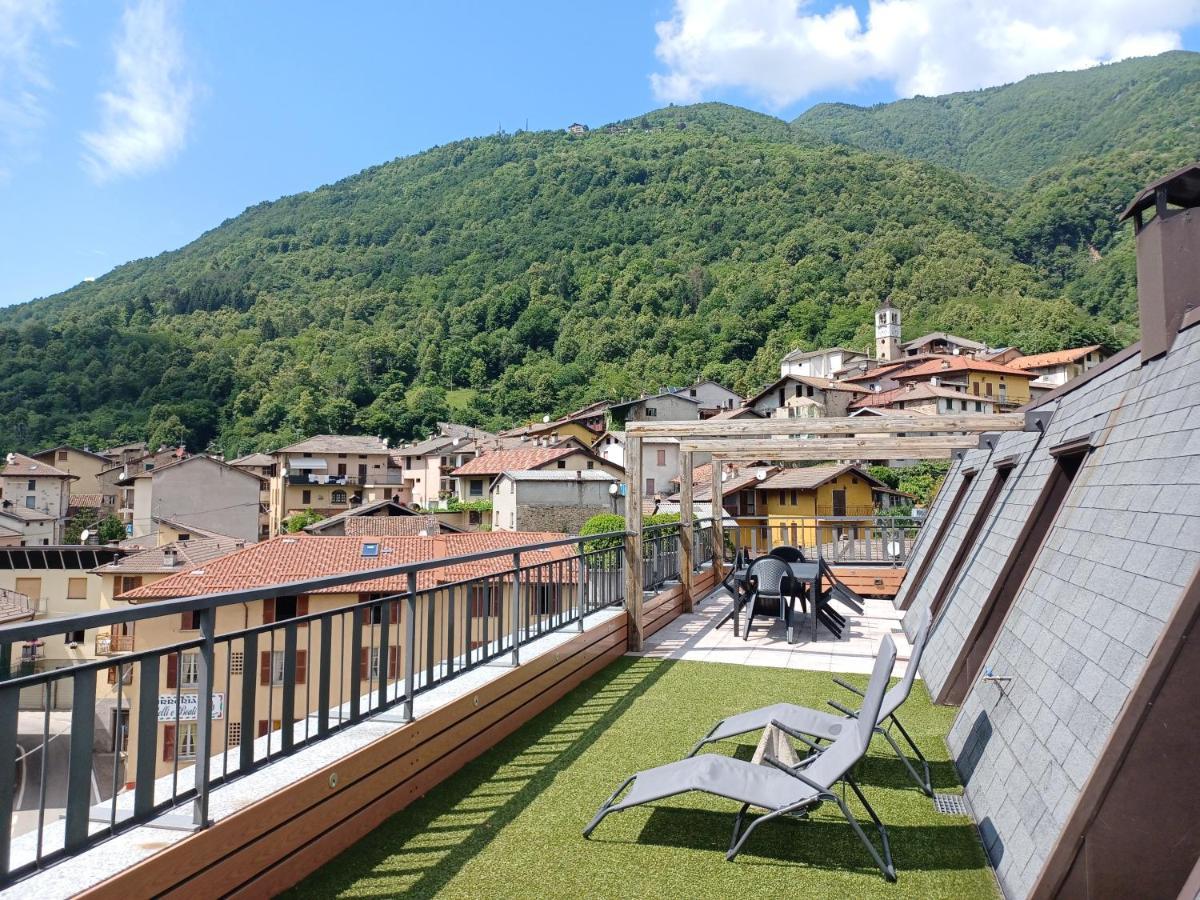 Appartement Savoia Terrace With Mountain View à Taceno Extérieur photo